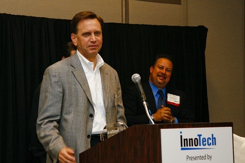 Greg Sedlock, Information Technology Director for the Texas Windstorm Insurance Association is honored as Austin's IT Executive of the Year (Public Sector)